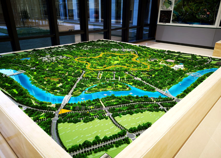 北京副中心城市绿心规划